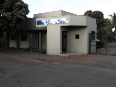 Entrada da sede da Biotêxtil