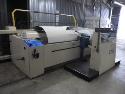 Máquina no setor de produção